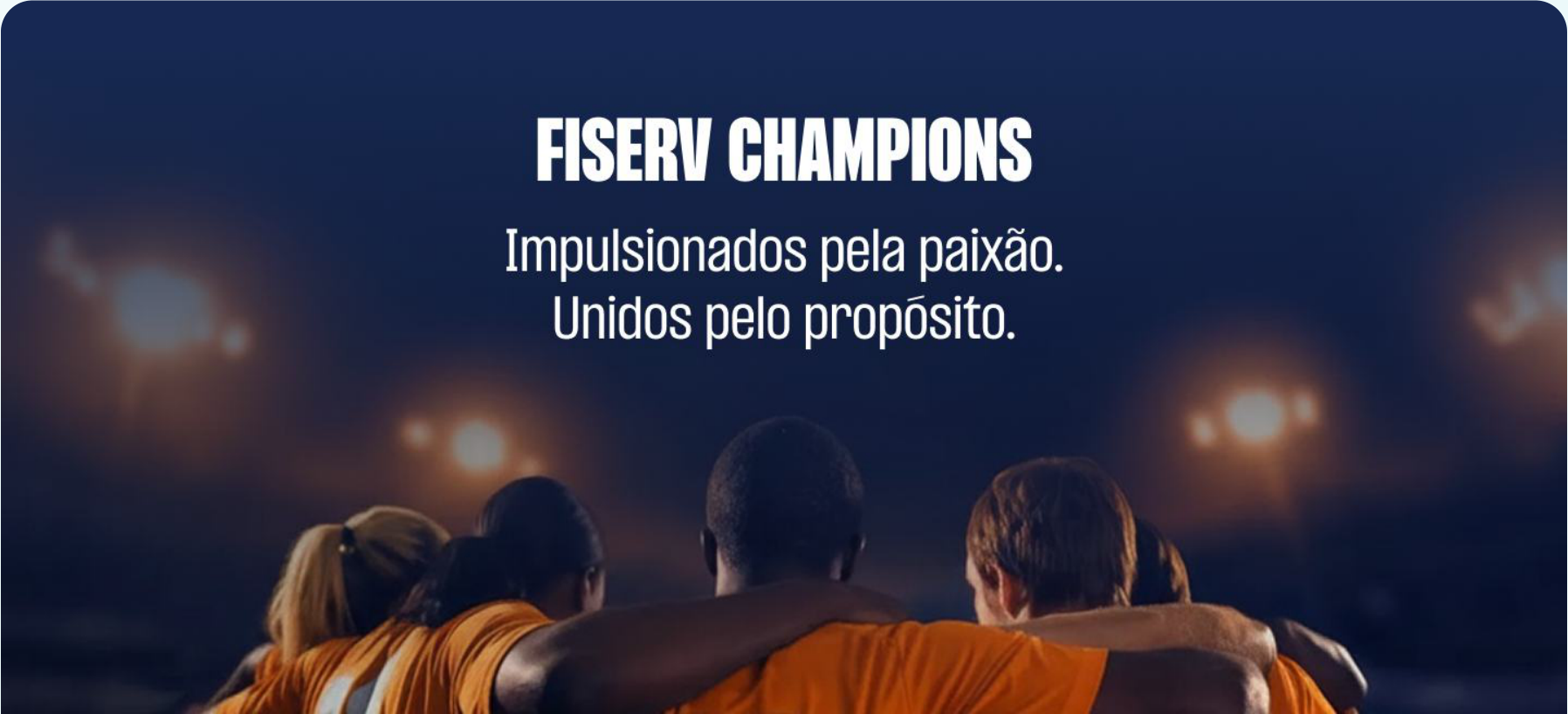 Fiserv Champions campaign banner